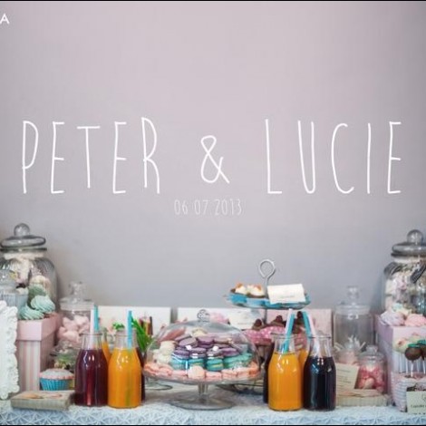 Lucie & Peter - Zajištění výzdoby